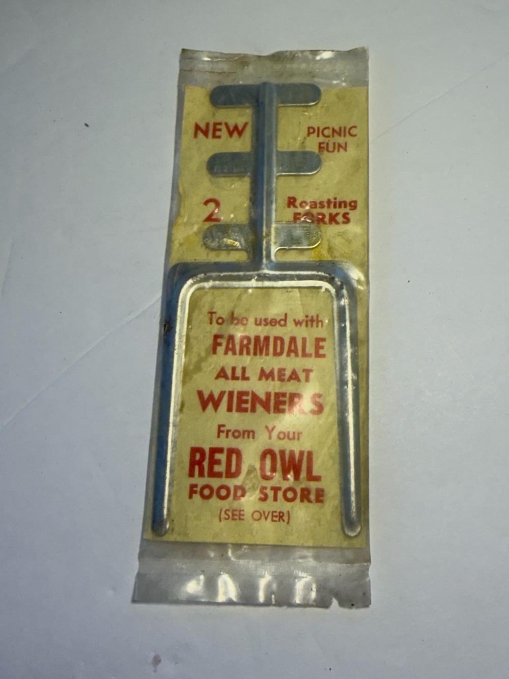 Red Owl Branded Silver Roasting Forks – Pack of 2
